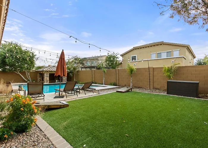 6br Gilbert Retreat- Pool, Hot Tub, Game Holiday home *