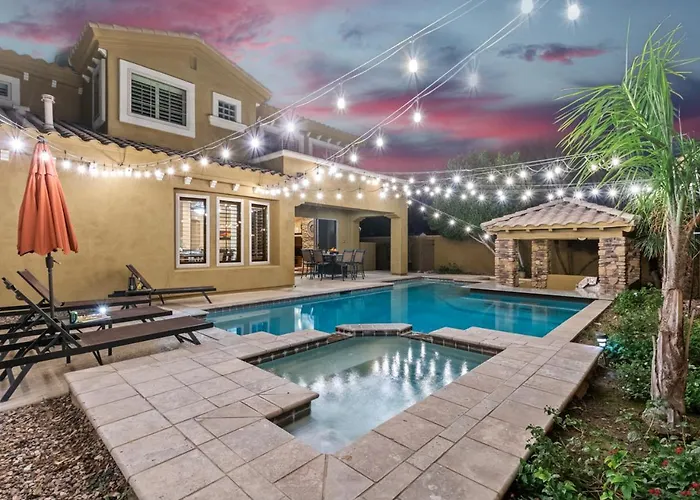 6br Gilbert Retreat- Pool, Hot Tub, Game *